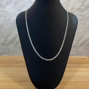 Corrente Grumet Alongado 2mm em Prata 925