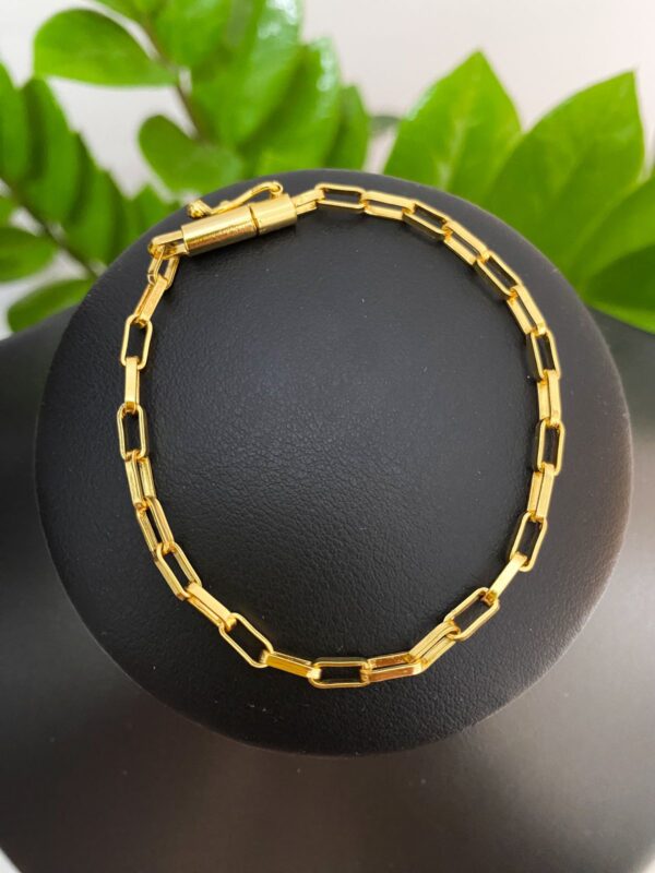Pulseira CARTIER 3mm Banhada a Ouro 18K