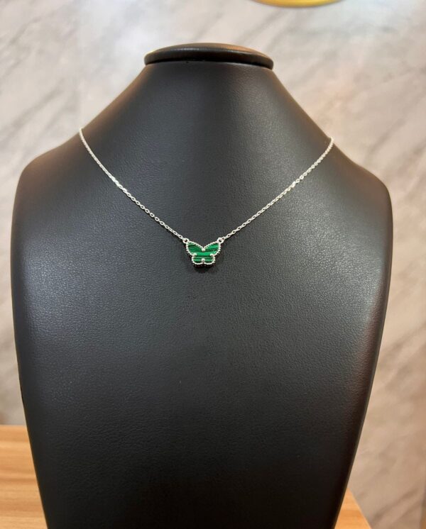 Gargantilha Borboleta Prata 925